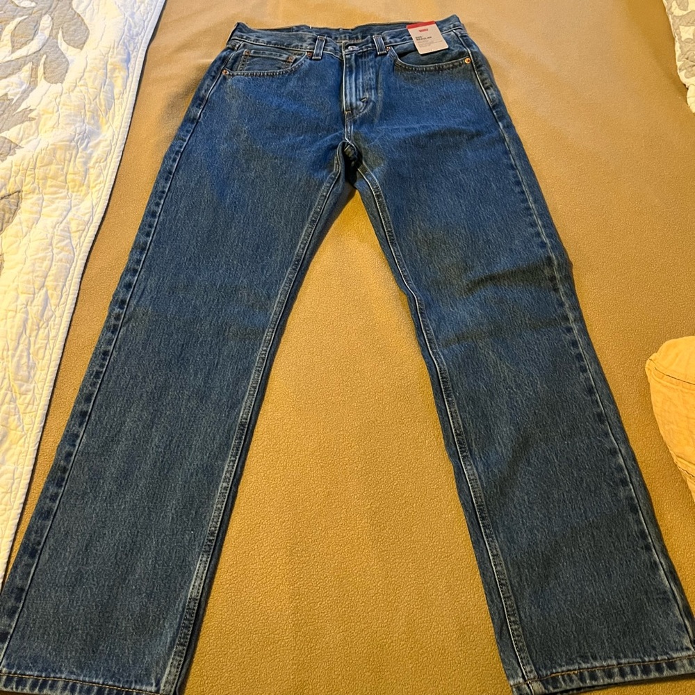 Levi's Men's Straight Blue Jeans